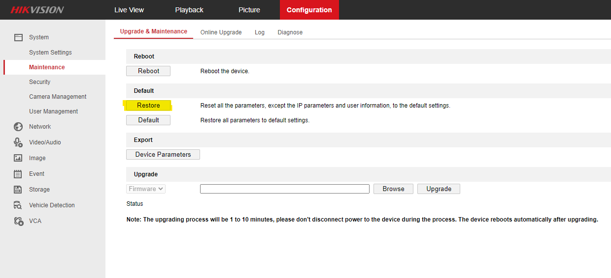 Hikvision 2024 dvr setup